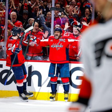 Джетс принимают «Кэпиталз», пока Овечкин продолжает погоню за рекордом Гретцки