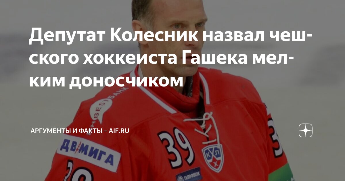 Preview Власти Чехии осудили угрозы России в адрес Доминика Гашека