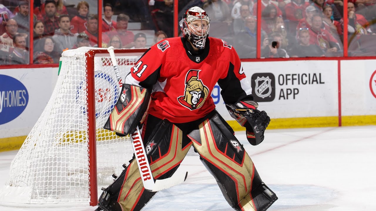 Preview Бывший вратарь Сенаторз Крэйг Андерсон ударил в колокол в Canadian Tire Centre
