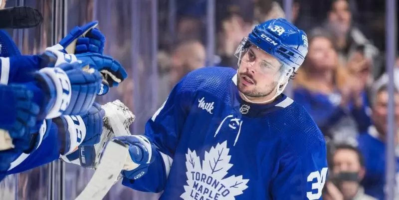 Preview Остон Мэттьюс пропустил тренировку ‘Торонто Мэйпл Лифс’ для отдыха, состав не изменился