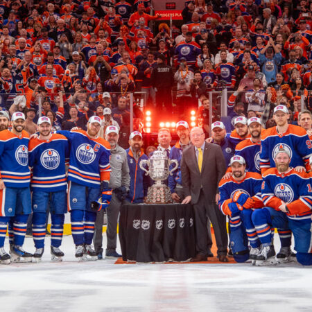 Эдмонтон Ойлерз вырвали победу в овертайме в первой игре финала Кубка Стэнли