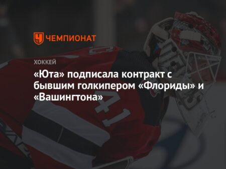 Витек Ванечек подписал контракт с “Юта Маммот”