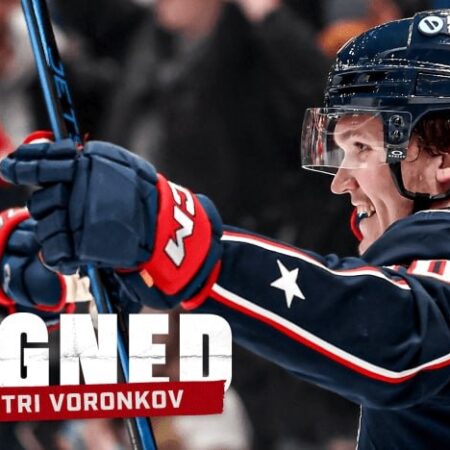 Воронков продолжит играть за «Коламбус»: подписан новый контракт