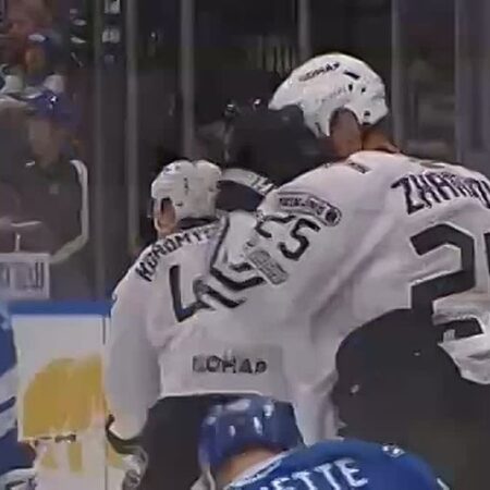 «Динамо» упустило преимущество, но вырвало победу у «Трактора» в серии буллитов