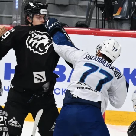 «Трактор» одержал волевую победу над «Барысом» в овертайме