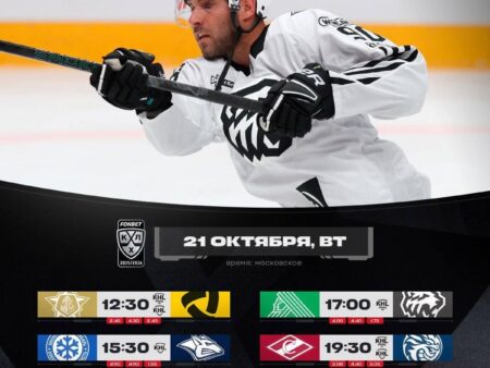 Превью игрового дня Фонбет Чемпионата КХЛ 18 октября