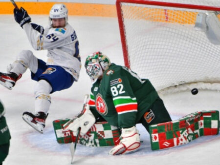 Итоги игрового дня в КХЛ: Триумф «Ак Барса», спад «Барыса» и надёжность вратарей