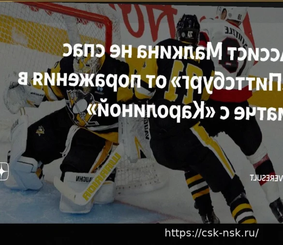 «Каролина» нанесла гостевое поражение «Питтсбургу»