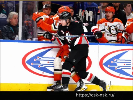 «Анахайм» одолел «Баффало» в зрелищном матче с 11 забитыми шайбами