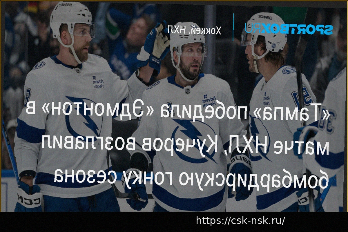 Preview НХЛ: «Тампа» уверенно обыграла «Эдмонтон» на выезде со счетом 5:2