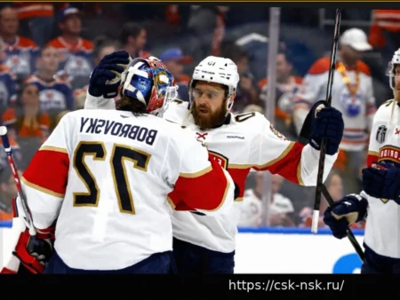 Флорида Пантерз Планирует Продлить Контракты Бобровского и Грира