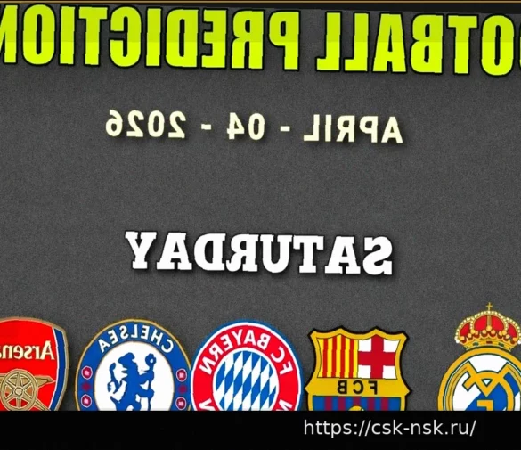 Бесплатные Футбольные Прогнозы на 9 Апреля 2026 года