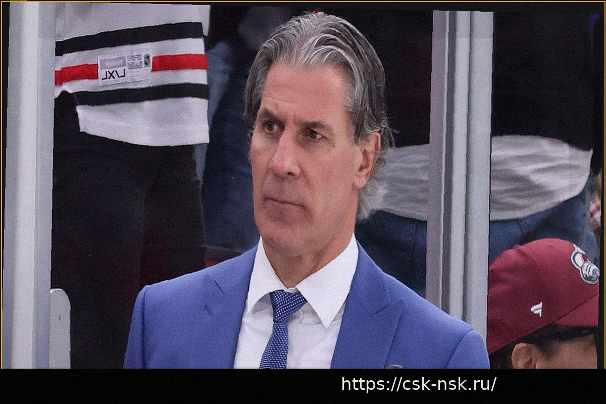 Preview Главный тренер «Колорадо» Беднар получил перелом лицевой кости после попадания шайбы