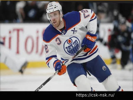 Макдэвид значительно оторвался от конкурентов в гонке снайперов НХЛ по состоянию на 9 апреля 2026 года