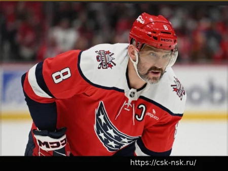 Александр Овечкин выдвинут на «Кинг Клэнси Мемориал трофи»