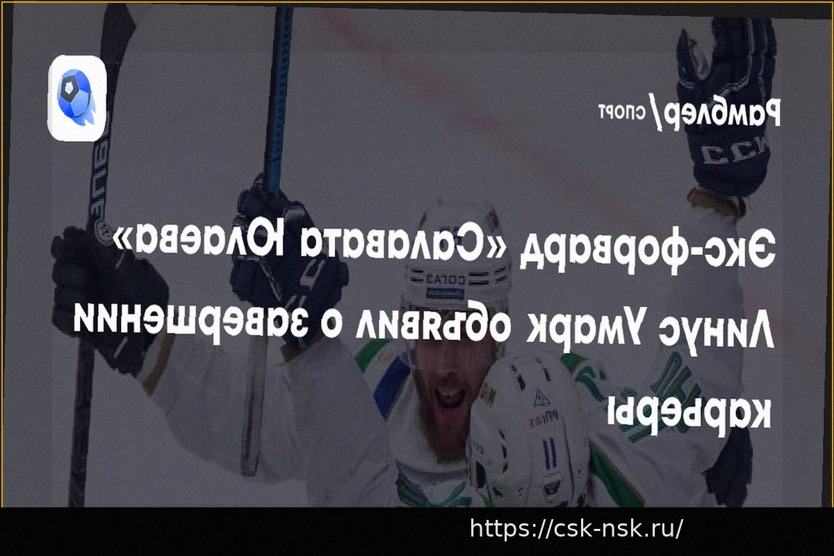 Preview Линус Умарк завершил карьеру хоккеиста