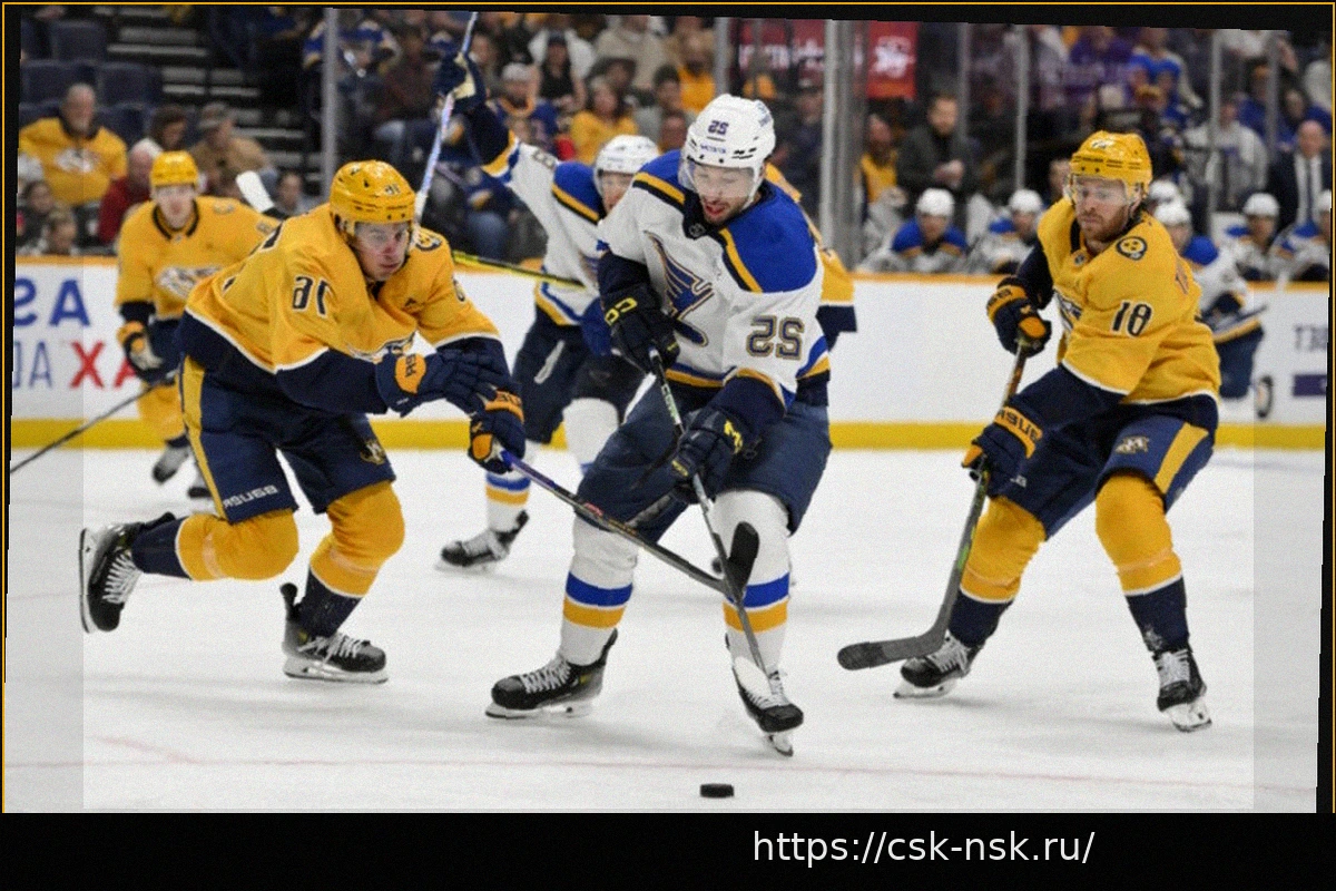 Preview Слухи НХЛ: Нэшвилл Предаторз и Сент-Луис Блюз