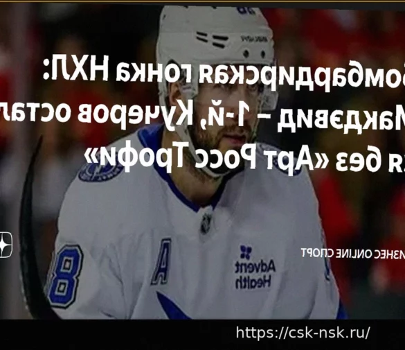 Лучшие снайперы НХЛ на 16 апреля: Маккиннон впереди, Кучеров и Капризов в топ-7